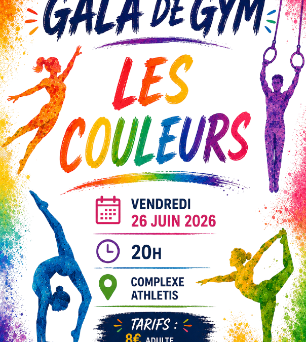 GALA Fin saison 2026 ASPC GYMSPORT, Gymnastique, Ponts-de-Cé, Angers