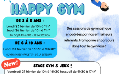 Stage Happy GYM février 2026
