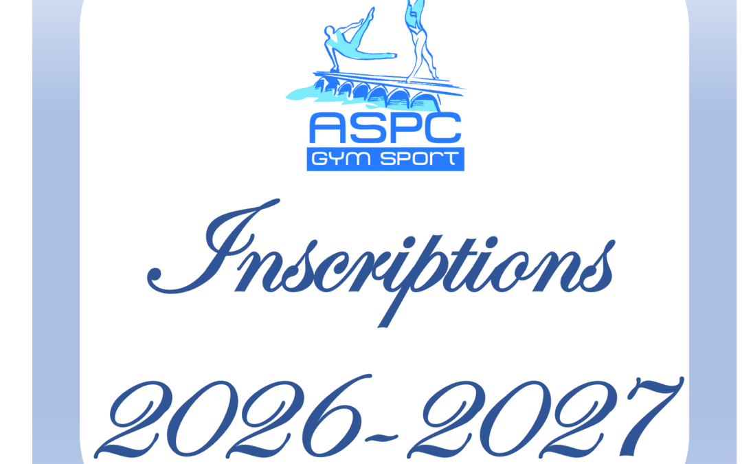Inscriptions Gymnastique LES PONTS-DE-CE, ANGERS, saison 2027