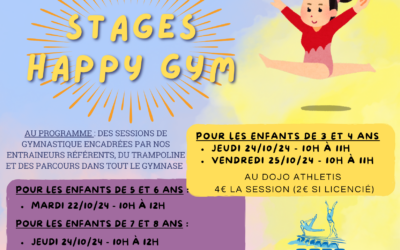 Stages de la Toussaint